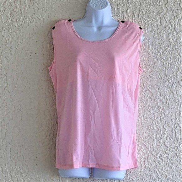 Pink Sleeveless Nursing Top M (NWT) - Picture 10 of 11